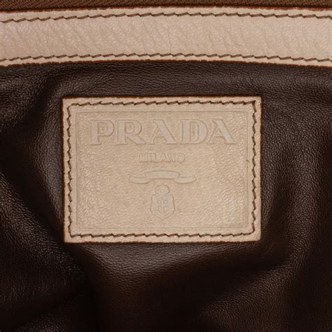 prada shopping bag vitello daino caramel|Prada vitello daino messenger bag.